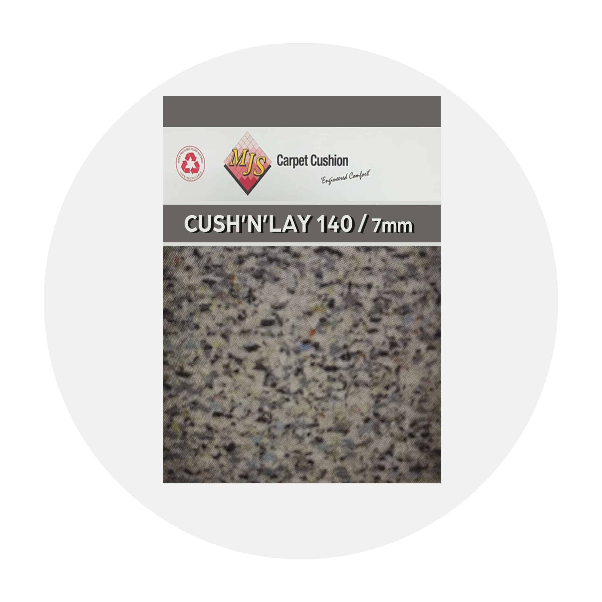 Cush N Lay 140 Dual Bond Carpet Underlay 7mm - Product Image
