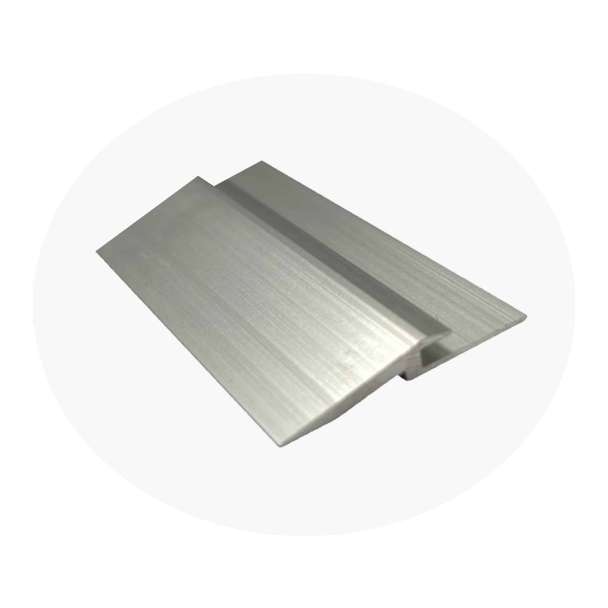 Vinyl Flooring Transition Ramp - Silver Variation Image