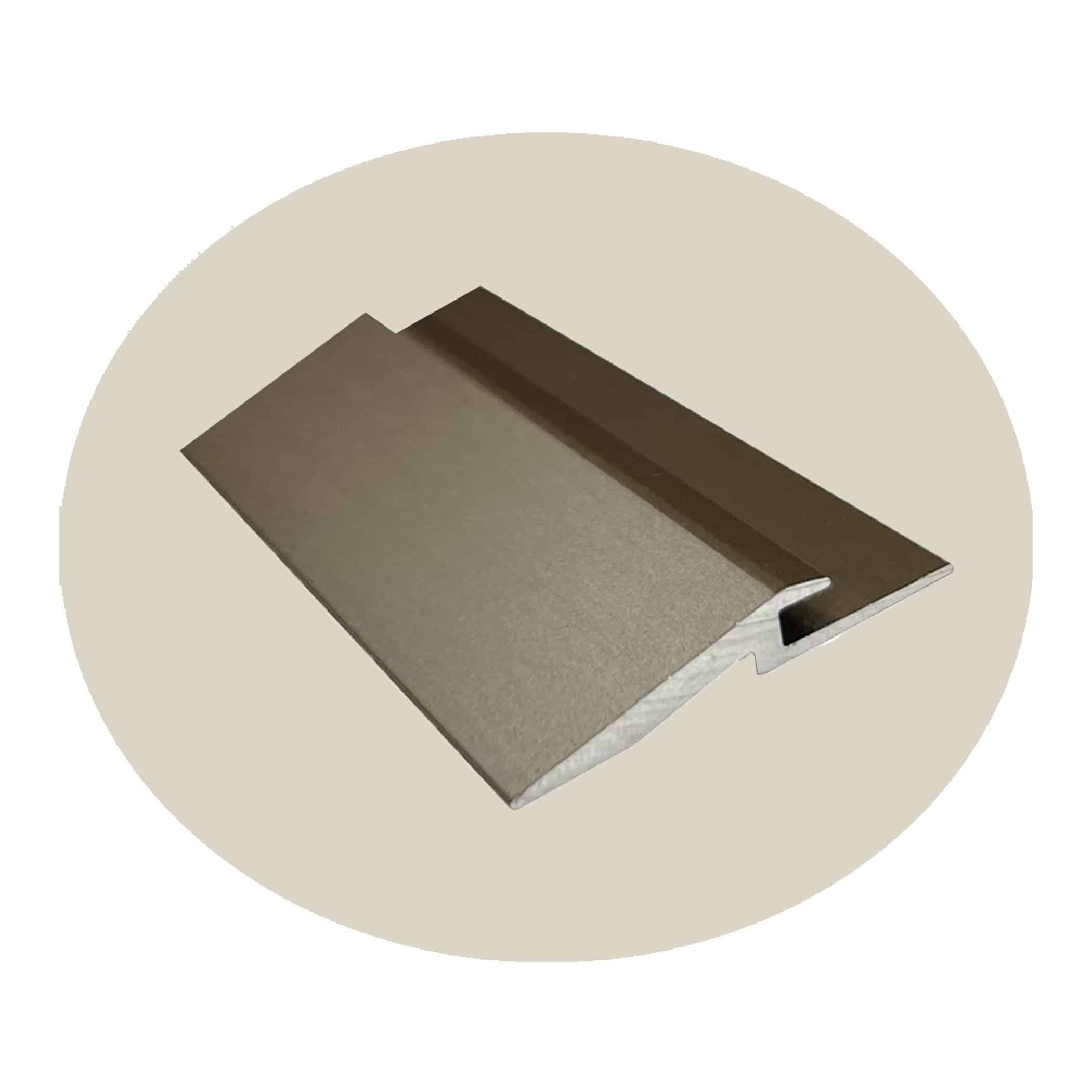 Vinyl Flooring Transition Ramp - Bronze Variation Image