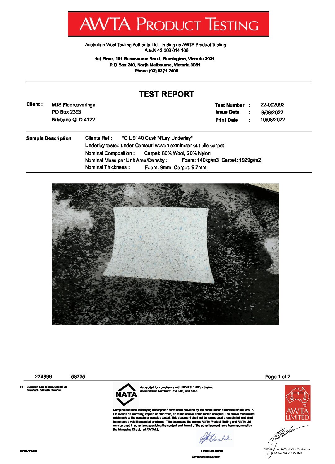 Technical Specifications