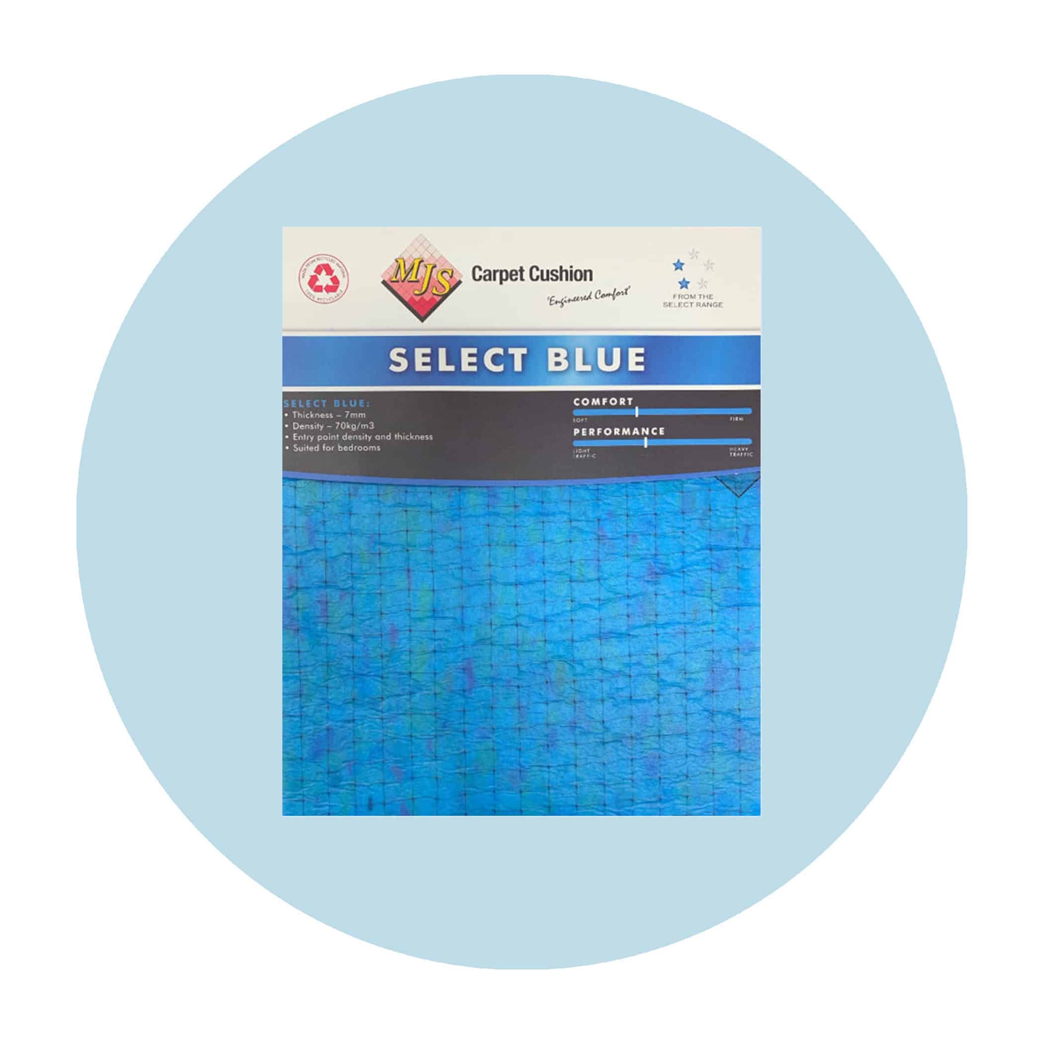 Cush N Tread Select Blue Residential Underlay 7mm - Product Image