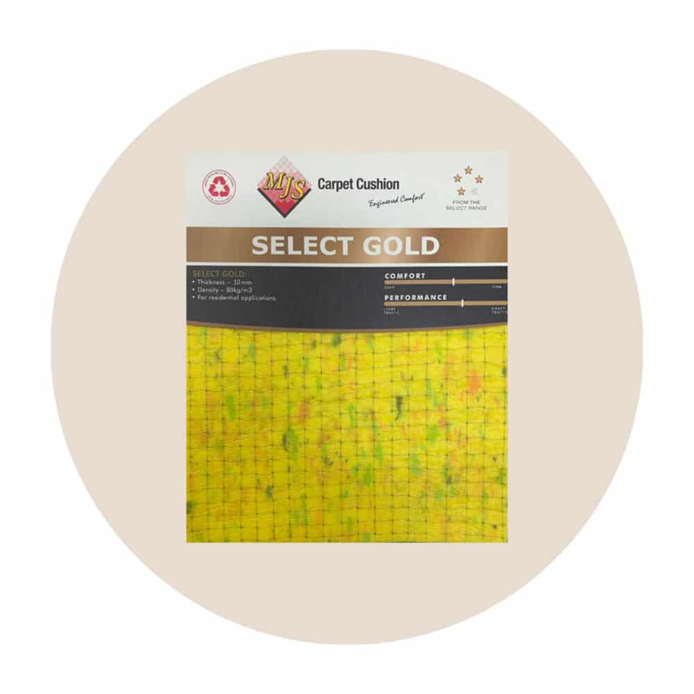 Cush N Tread Select Gold Residential Underlay 10mm - Product Image
