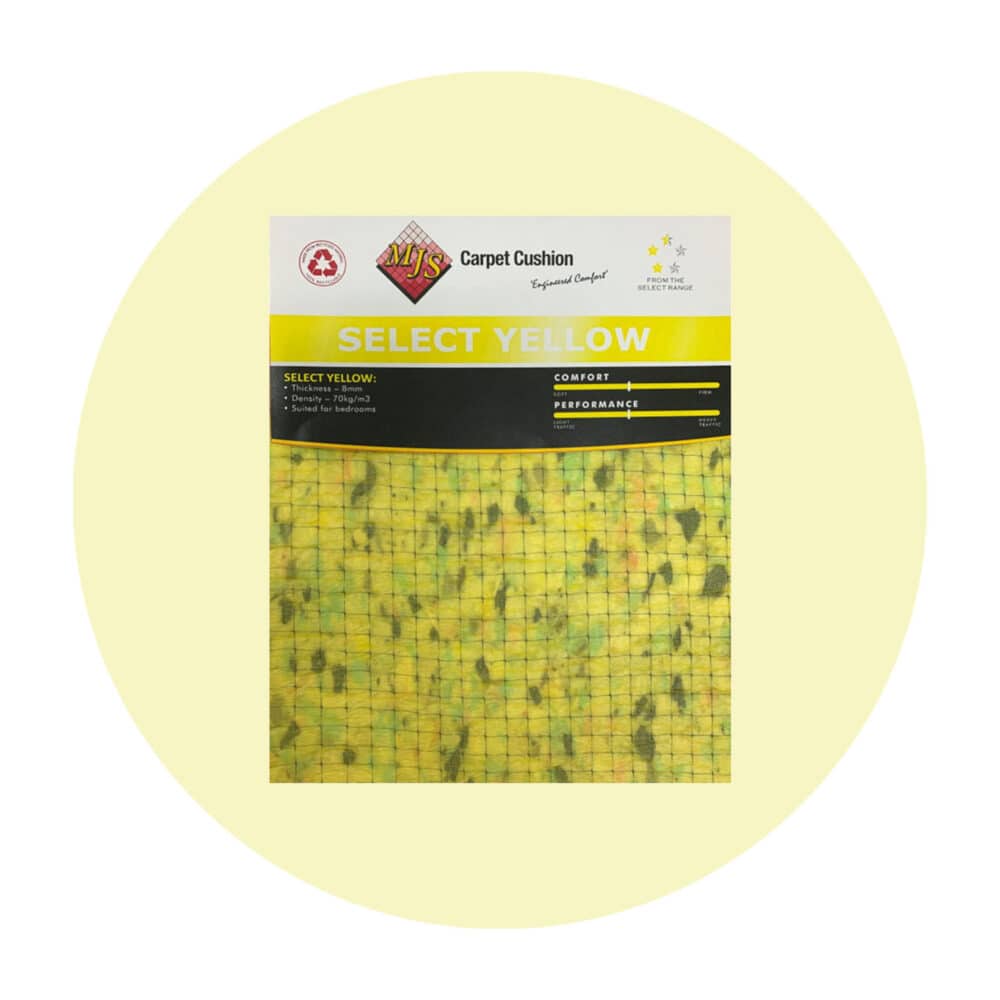 Cush N Tread Select Yellow Residential Underlay 8mm - Product Image