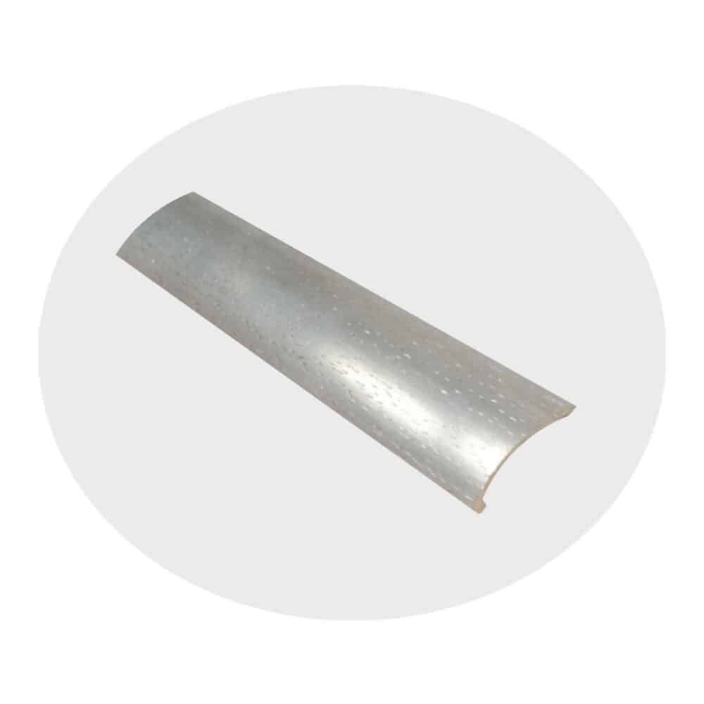 Hammered Cover Strip - Pewter Anodised Finish Variation Image