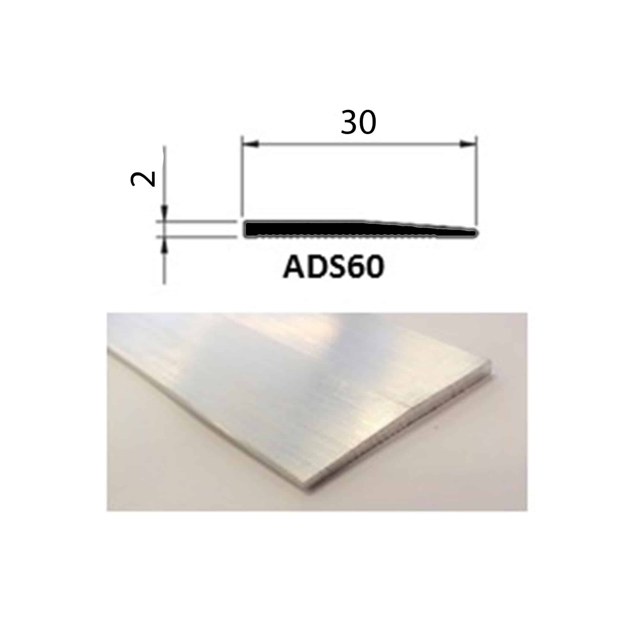 Diminishing Transition Strip 2mm - Gallery Image