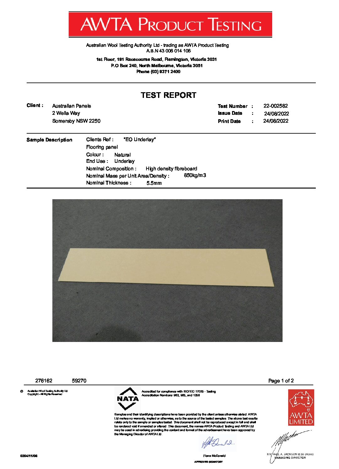 Technical Specifications