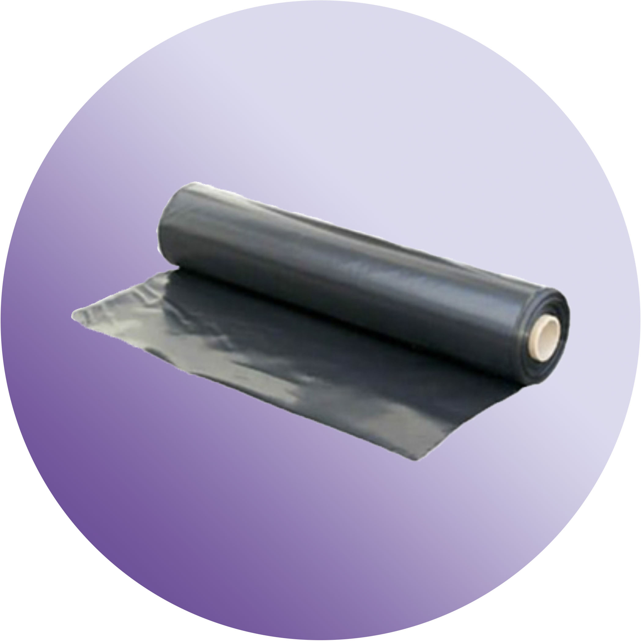 Black Builders Film Poly Floor Protection - 1m Roll - 2m x 50m x 200um Variation Image