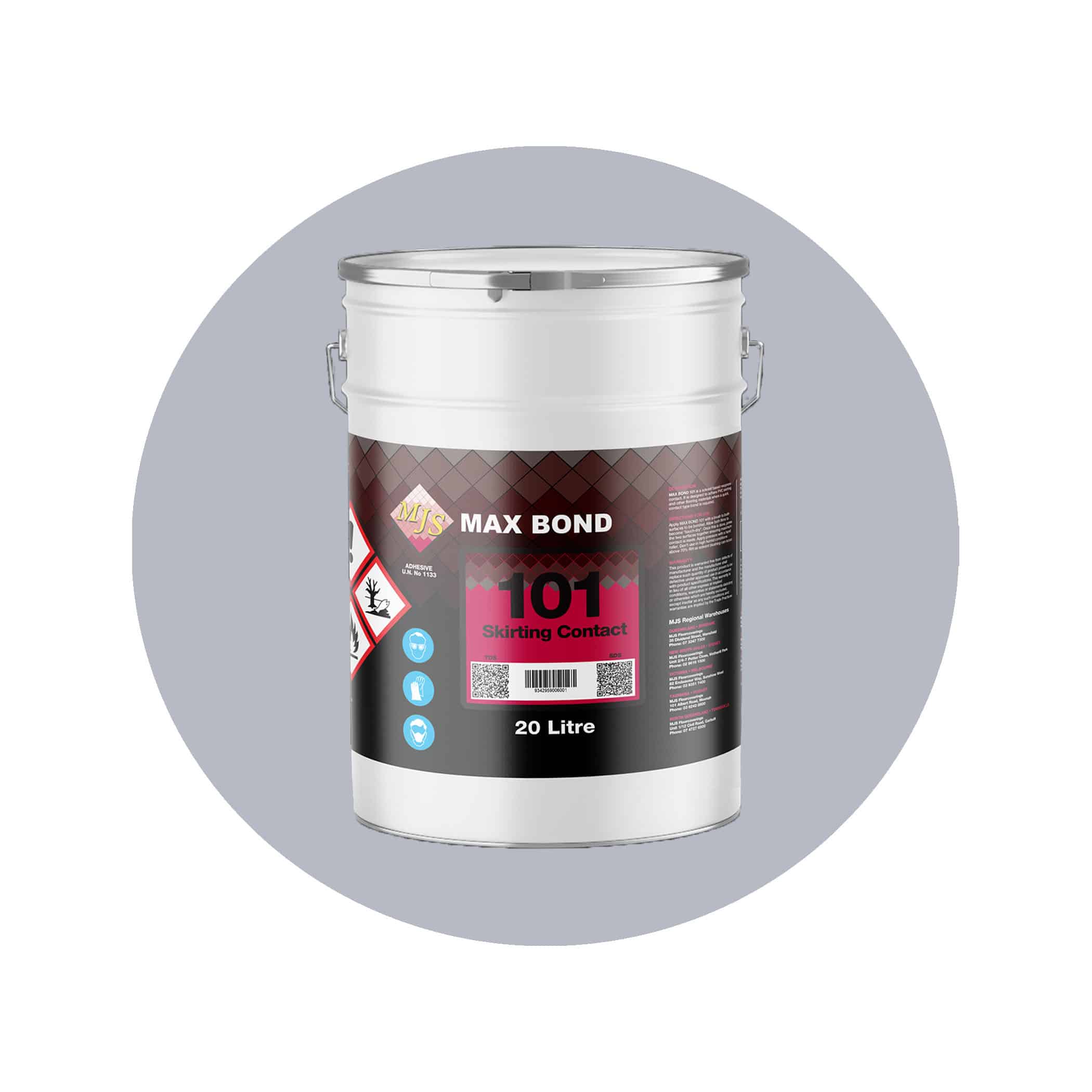 Max Bond 101 Skirting Contact - Product Image