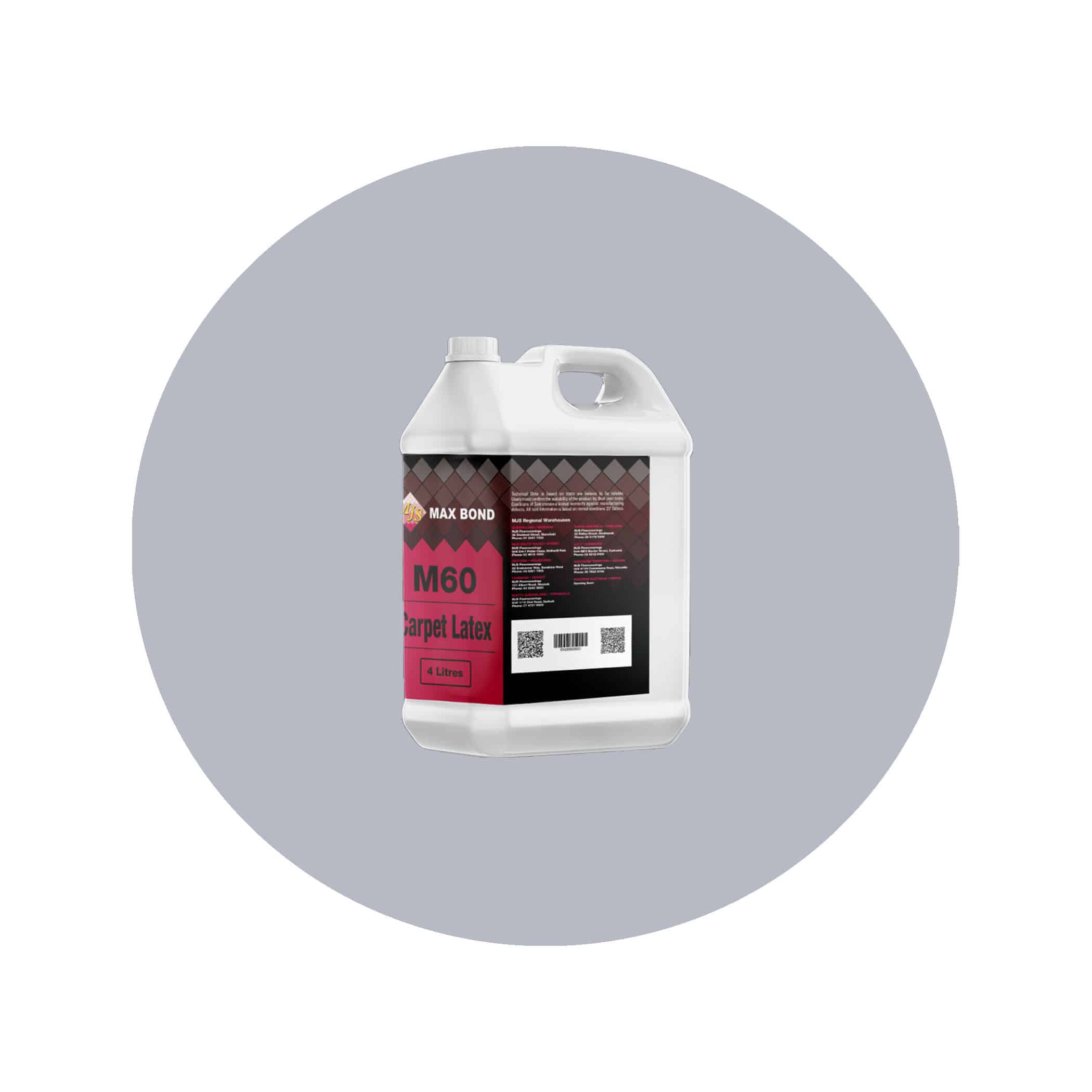 Max Bond M60 Carpet Latex - 1 Litre Variation Image