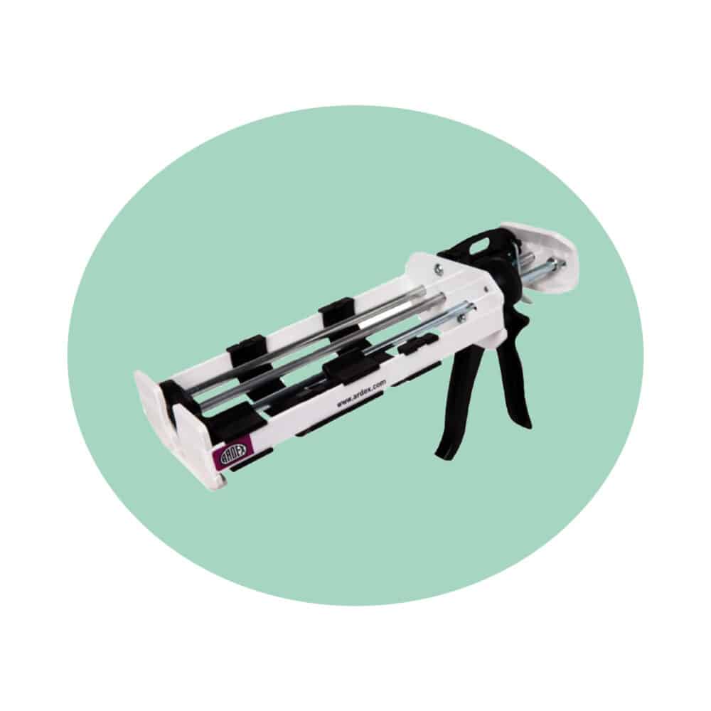 Ardex Heavy Duty Dual Cartridge Caulking Gun - Product Image