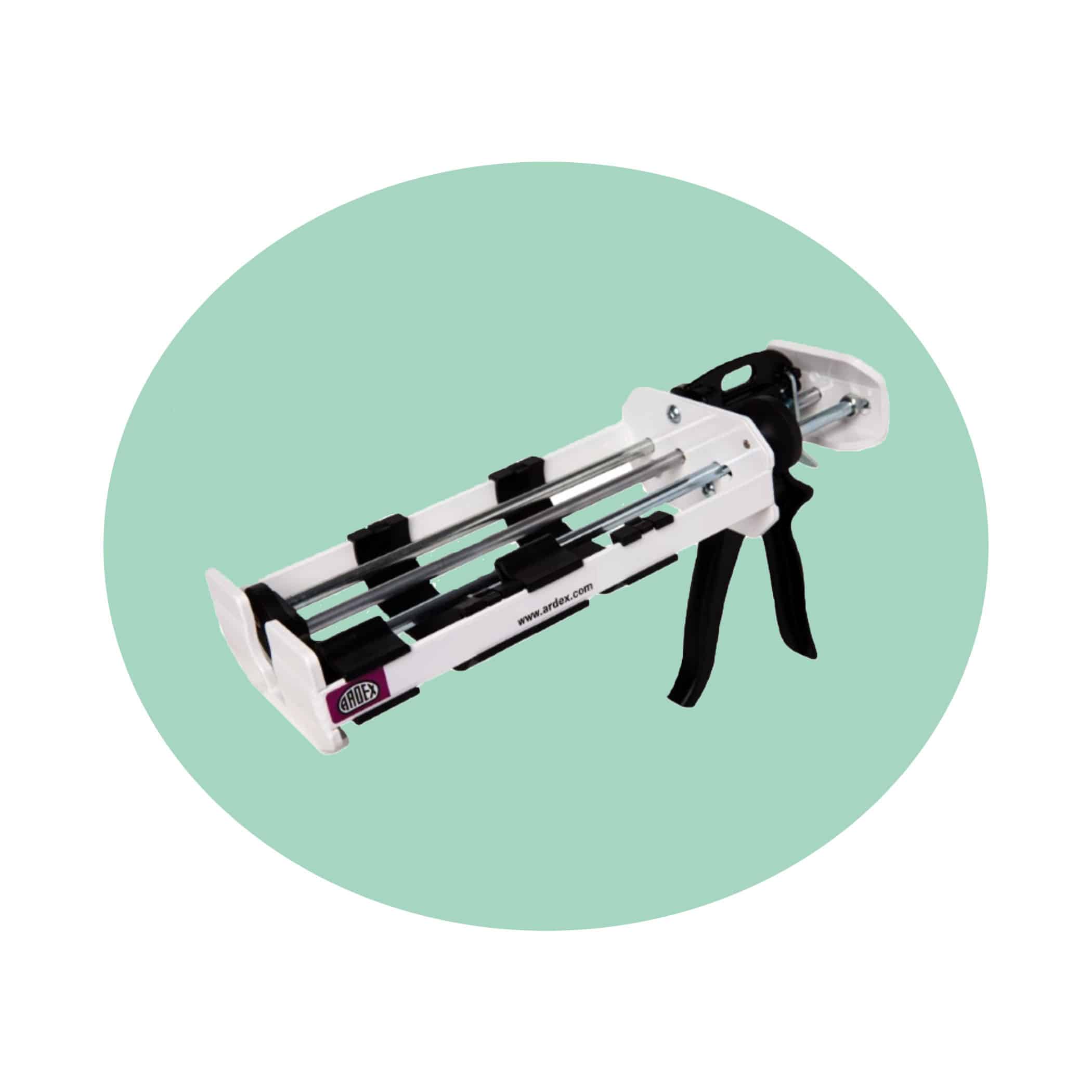 Ardex Heavy Duty Dual Cartridge Caulking Gun - Product Image