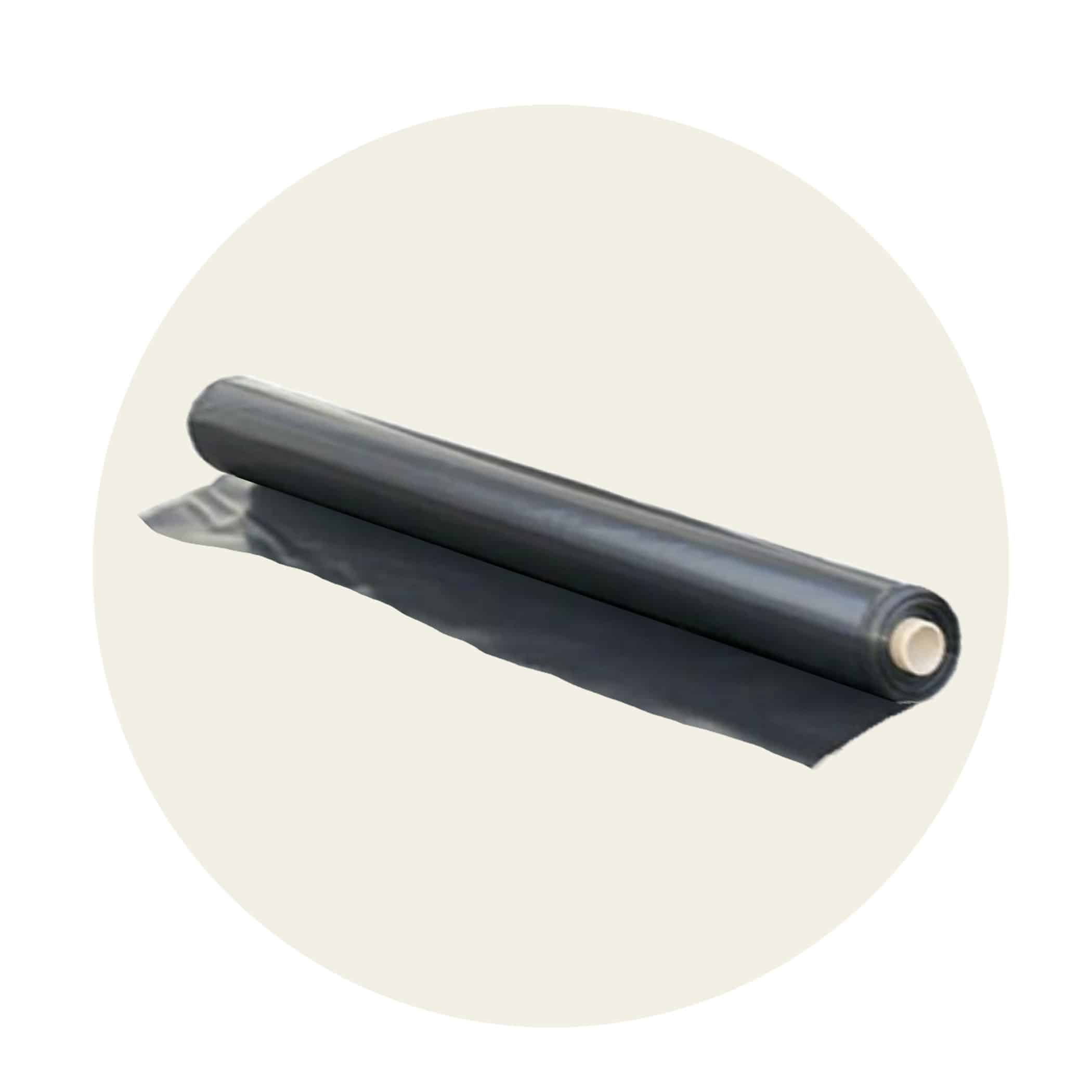 Black Builders Film Poly Floor Protection - 2m Roll - 4m x 50m x 200um Variation Image