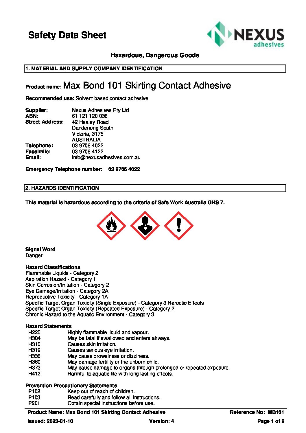 Technical Specifications