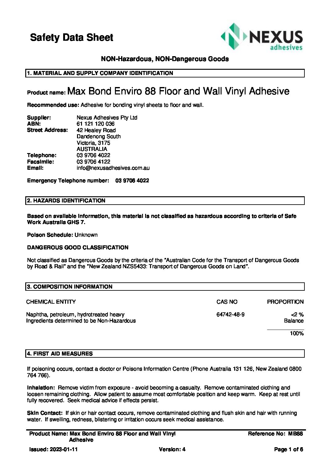 Technical Specifications