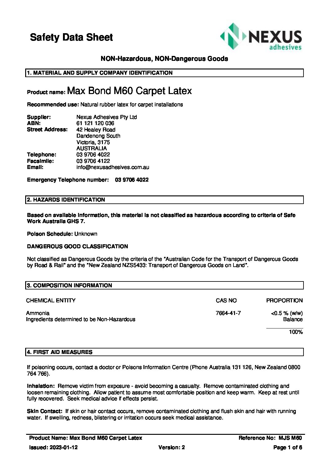 Technical Specifications