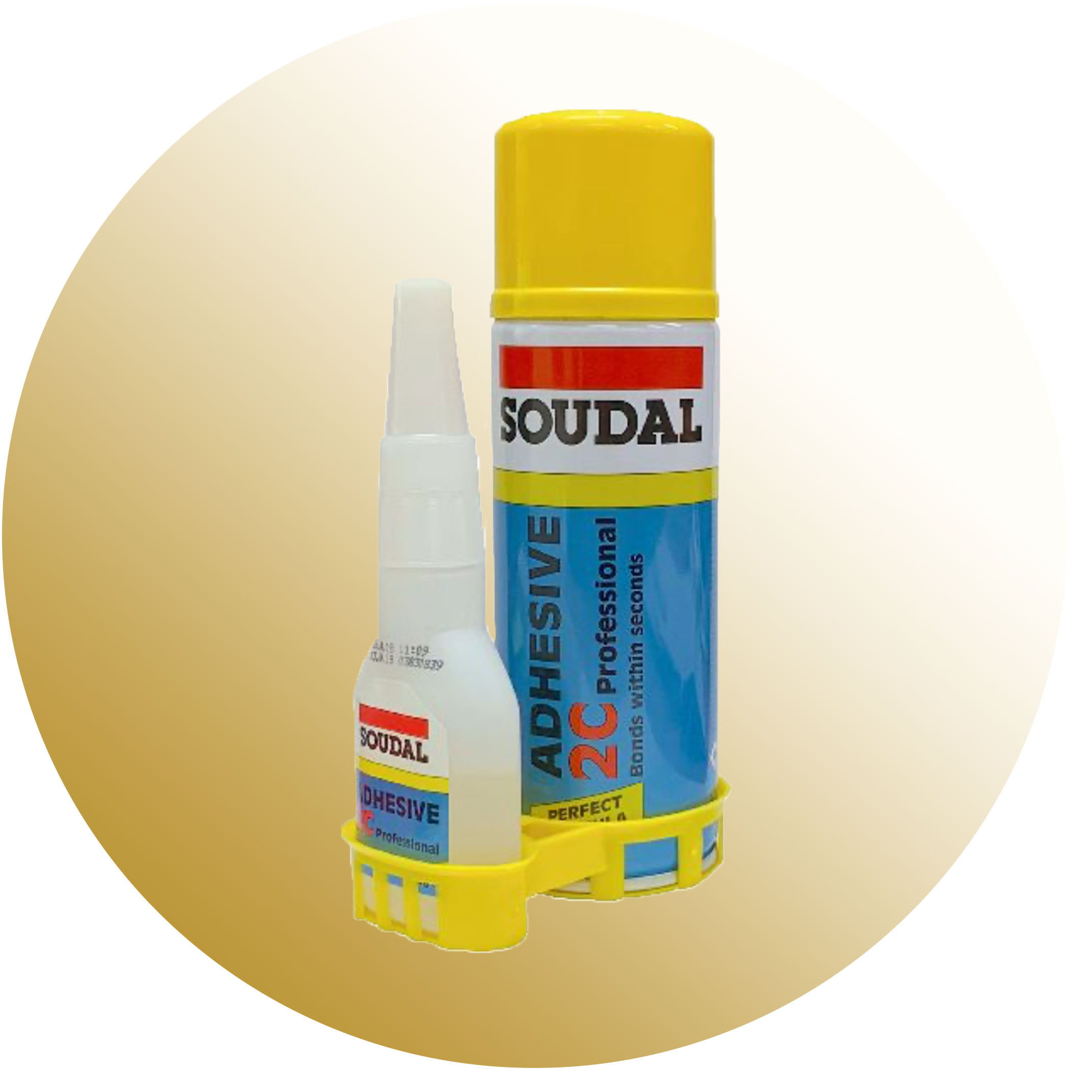 Soudal 2C Two Pack Adhesive - 100/400ml Variation Image