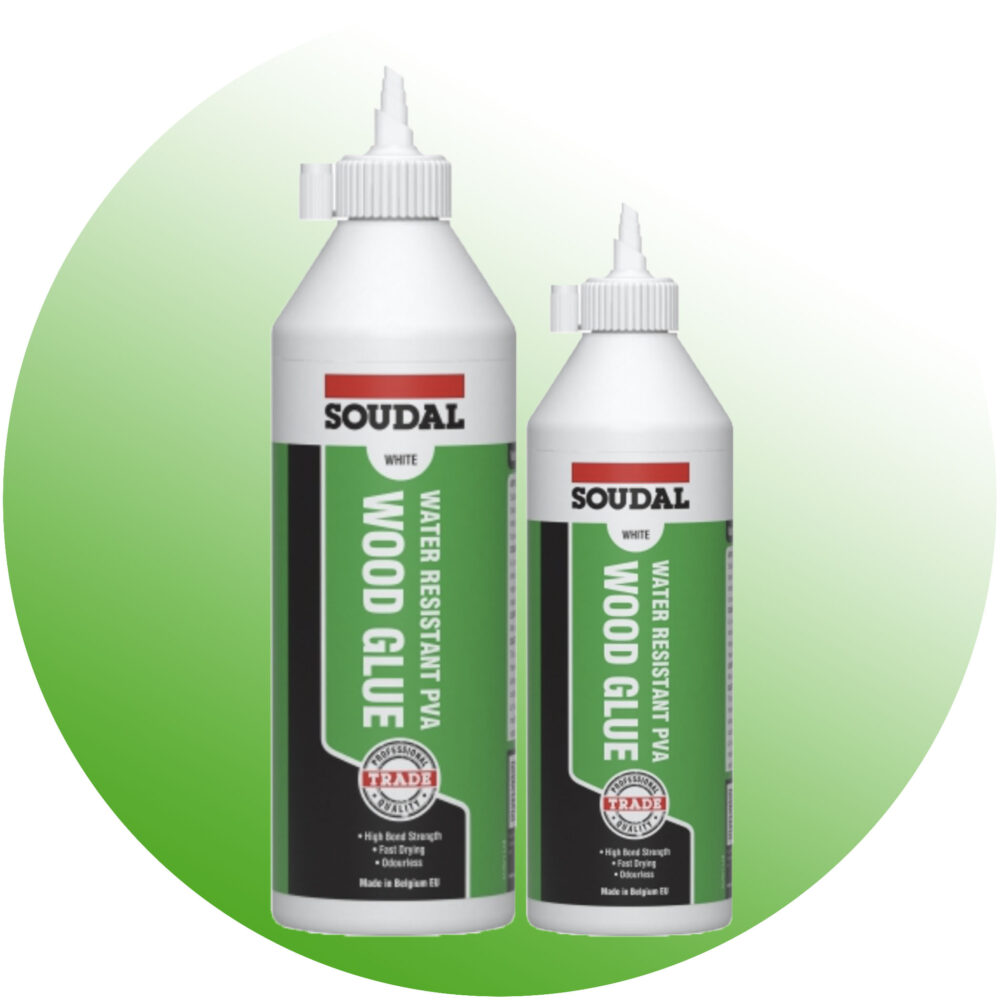 Soudal Water Resistant PVA Wood Glue - Product Image