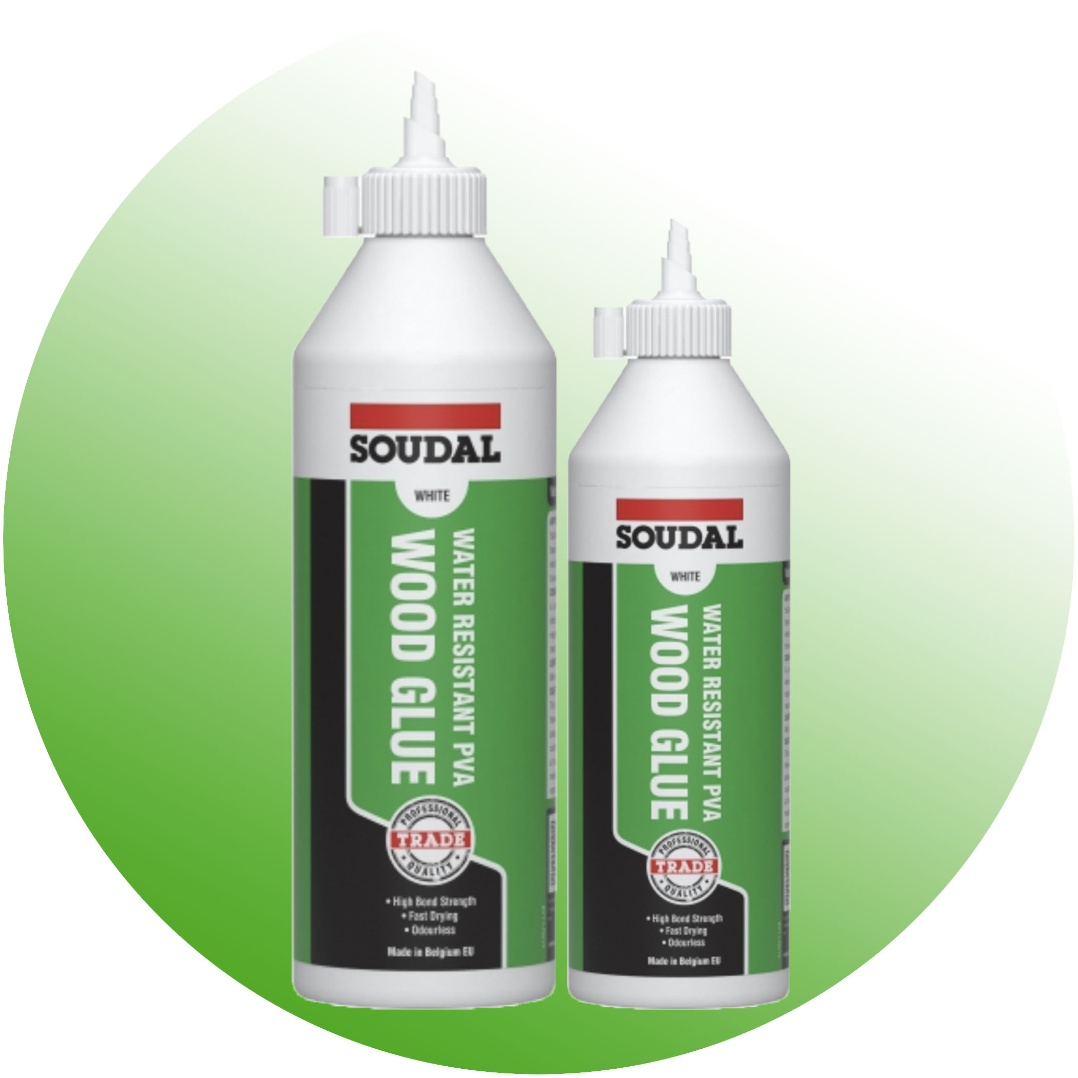 Soudal Water Resistant PVA Wood Glue - Product Image