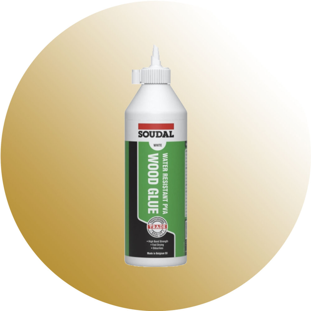 Soudal Water Resistant PVA Wood Glue - 250ml Single Item Variation Image