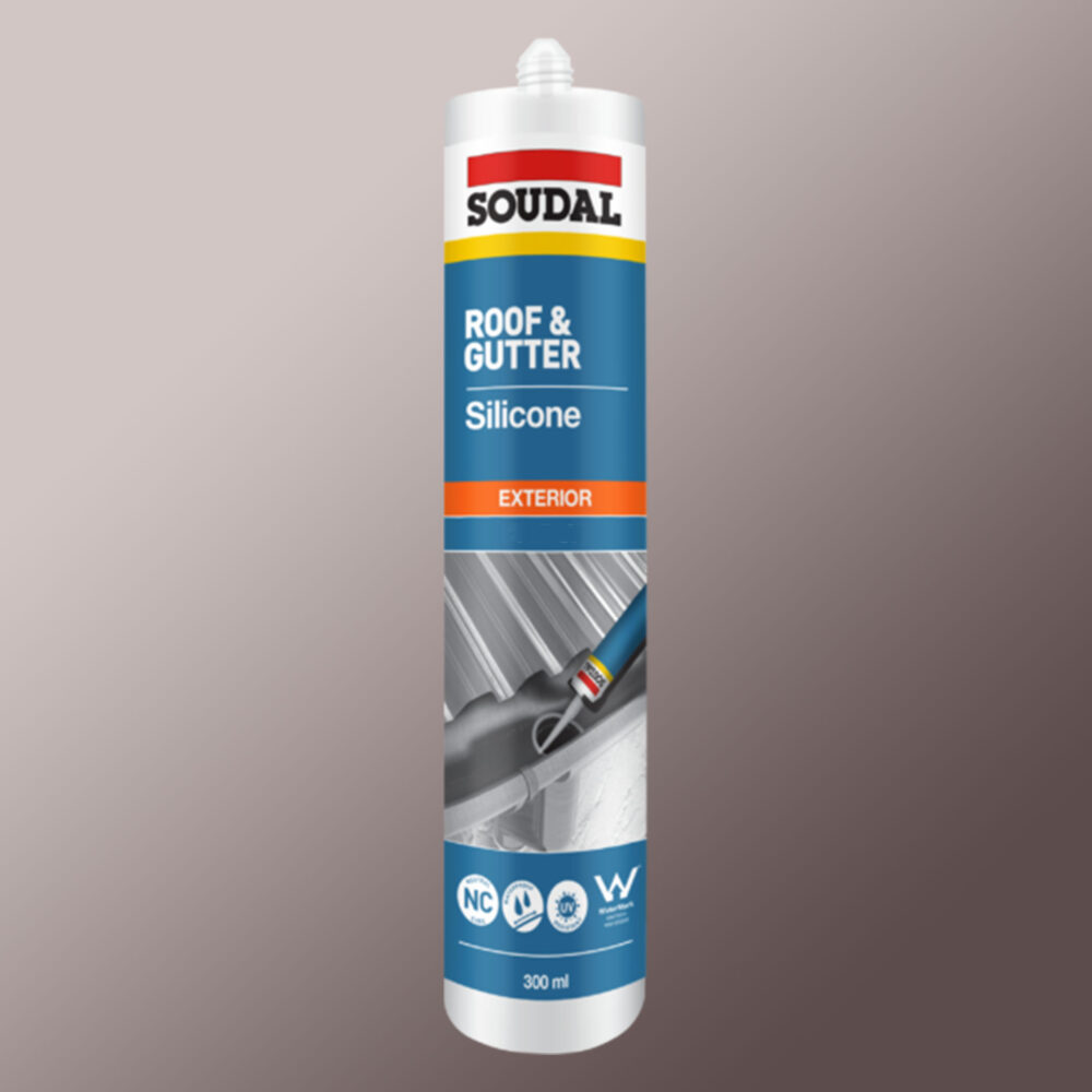 Soudal Roof and Gutter Silicone - Product Image