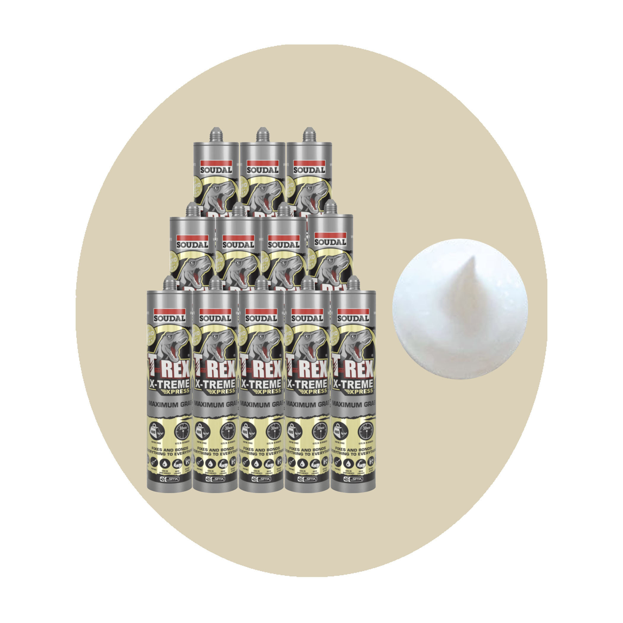 Soudal T Rex Xtreme Adhesive Sealant