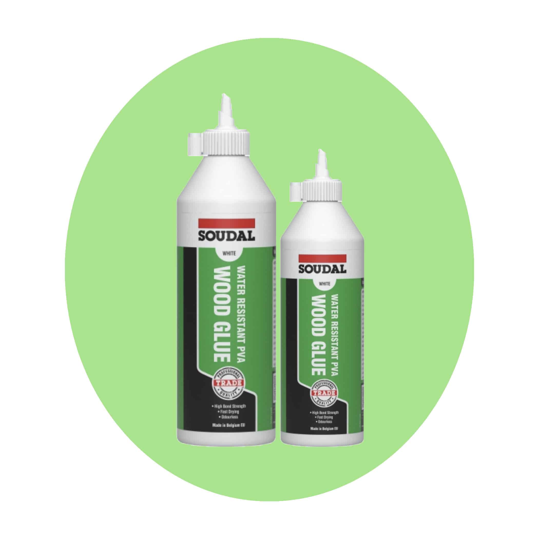Soudal Water Resistant PVA Wood Glue - Product Image