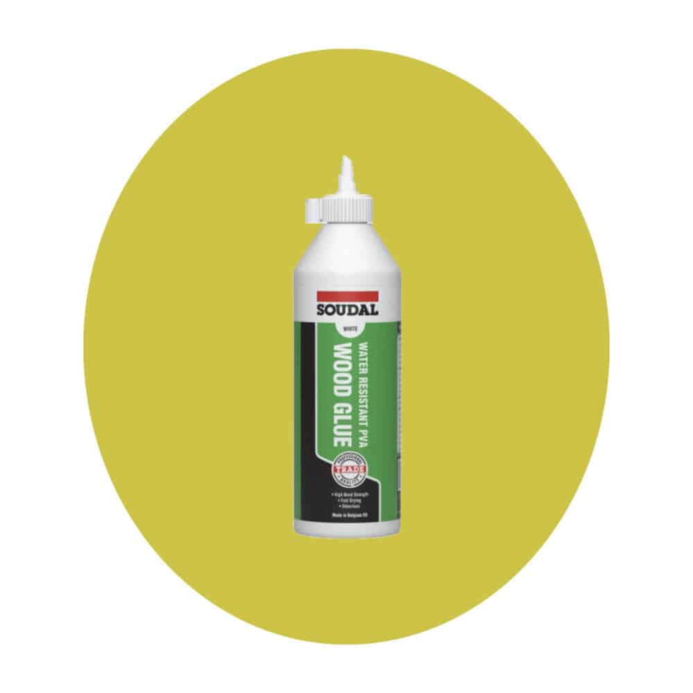 Soudal Water Resistant PVA Wood Glue - 250ml Single Item Variation Image