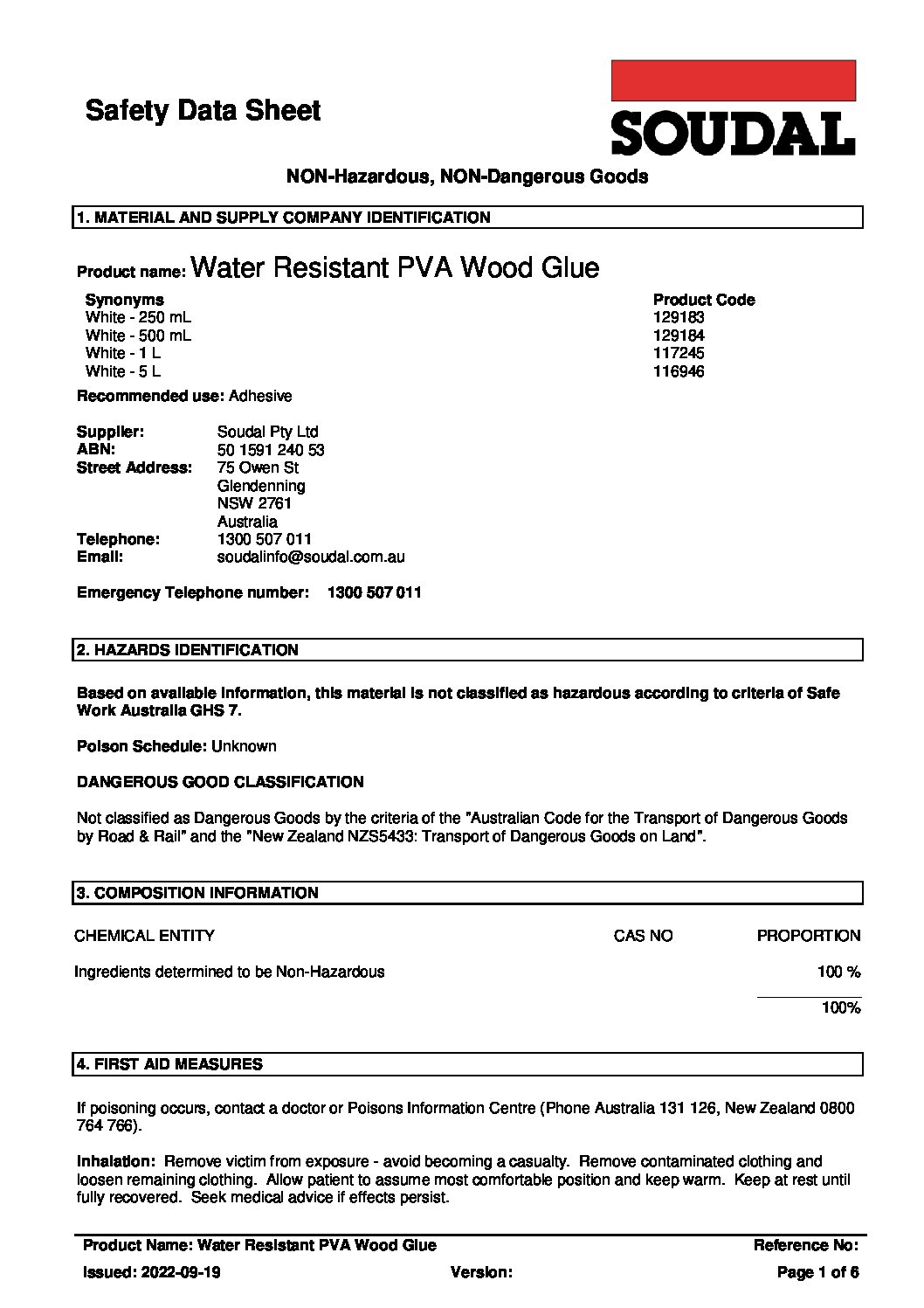Technical Specifications