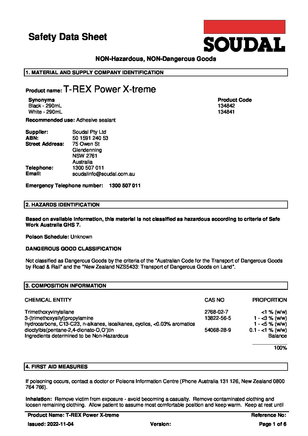 Technical Specifications