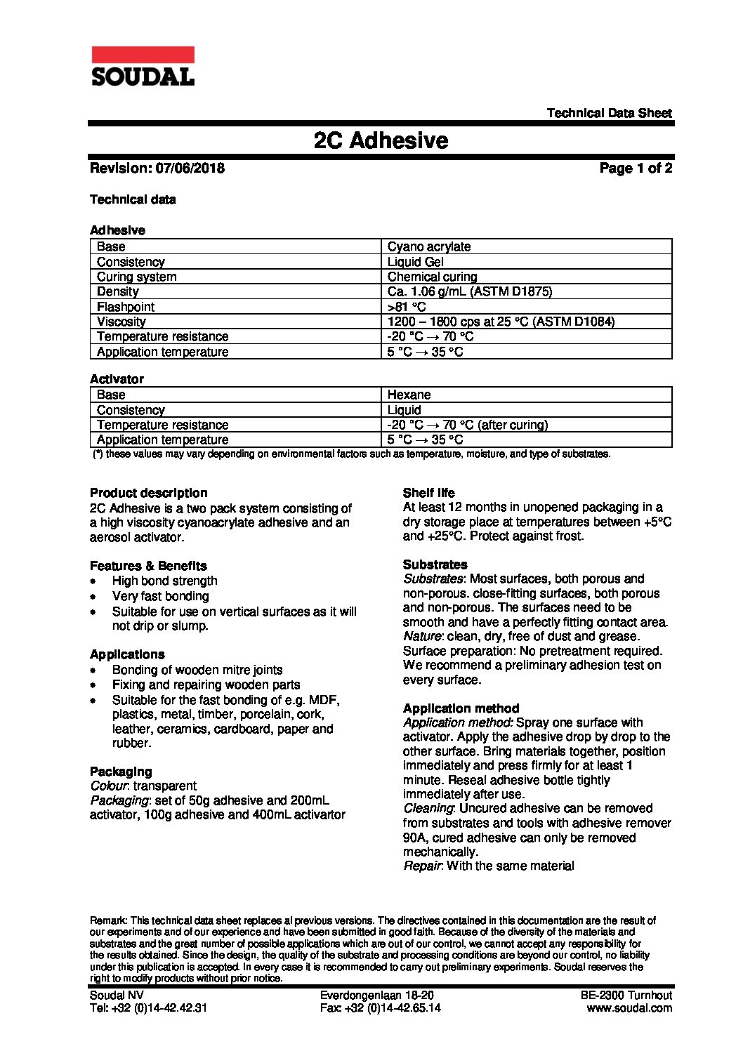 Technical Specifications