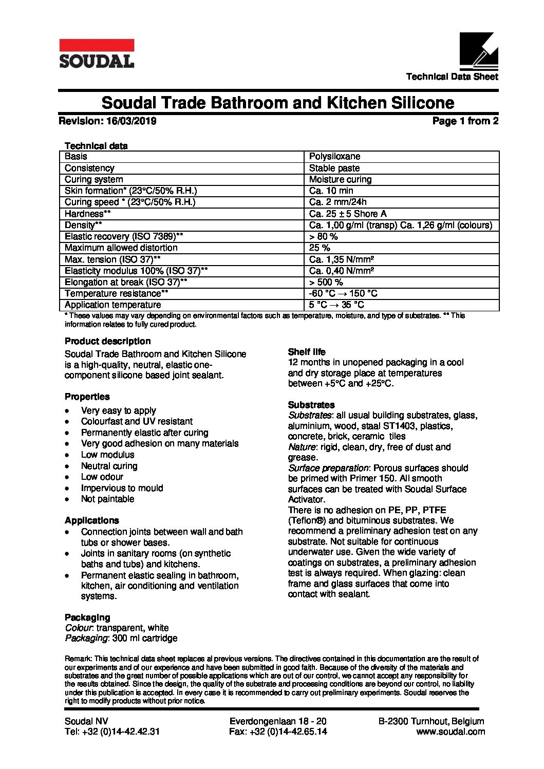 Technical Specifications
