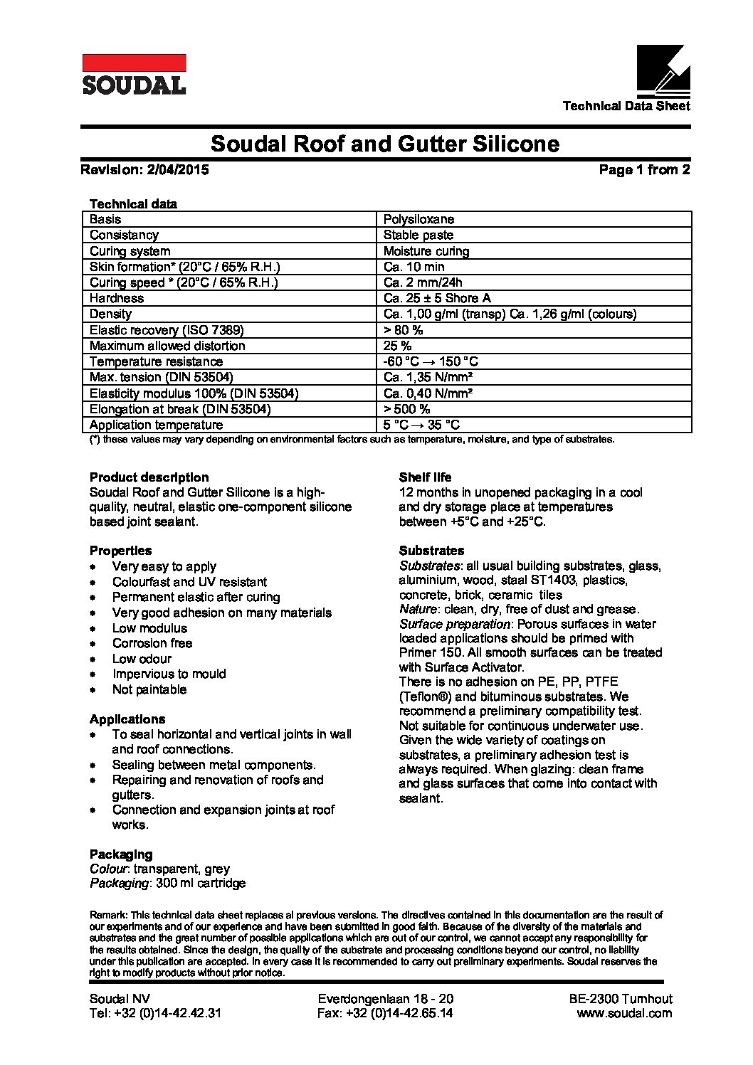 Technical Specifications