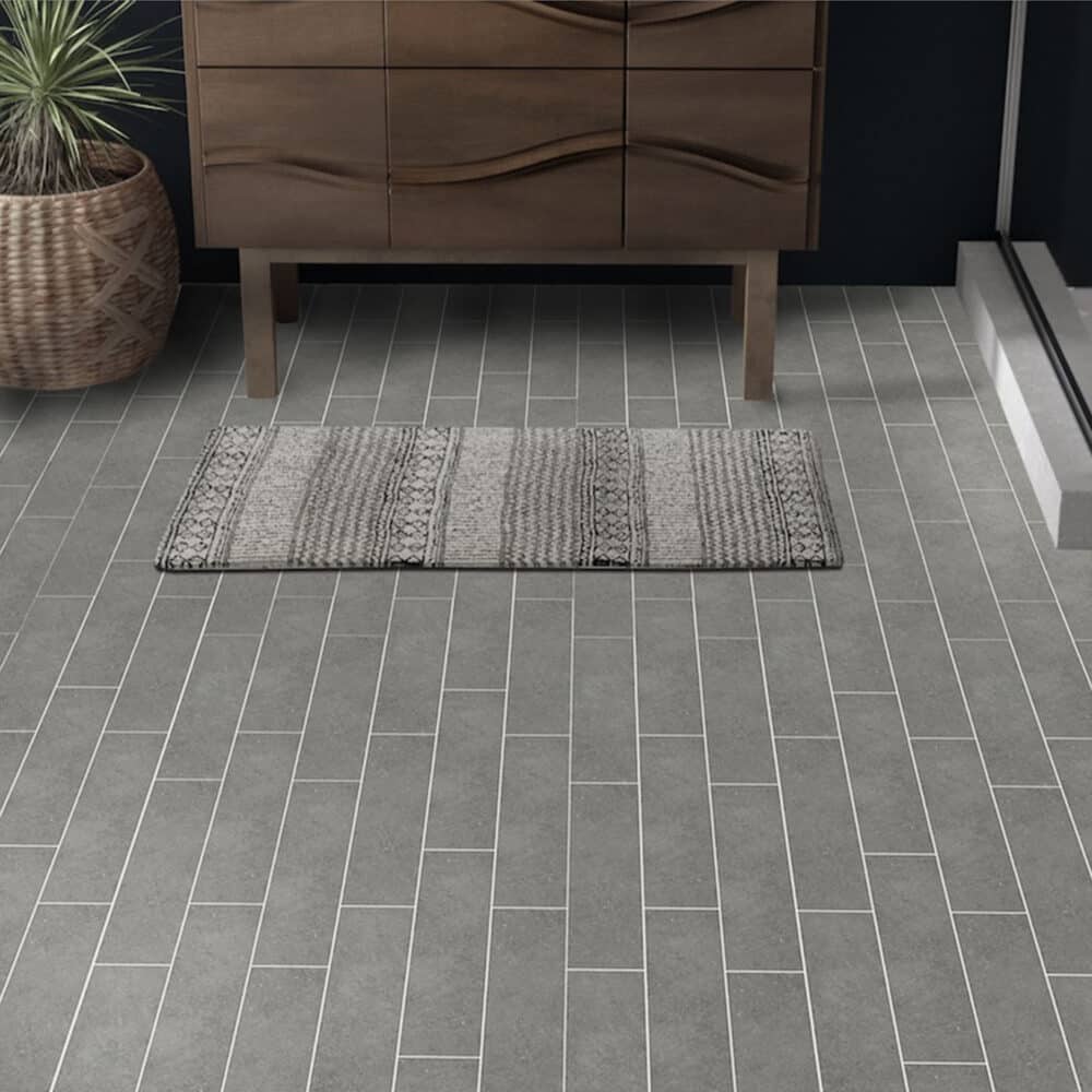 Porcelano Grigio Matt Subway Tile - Gallery Image