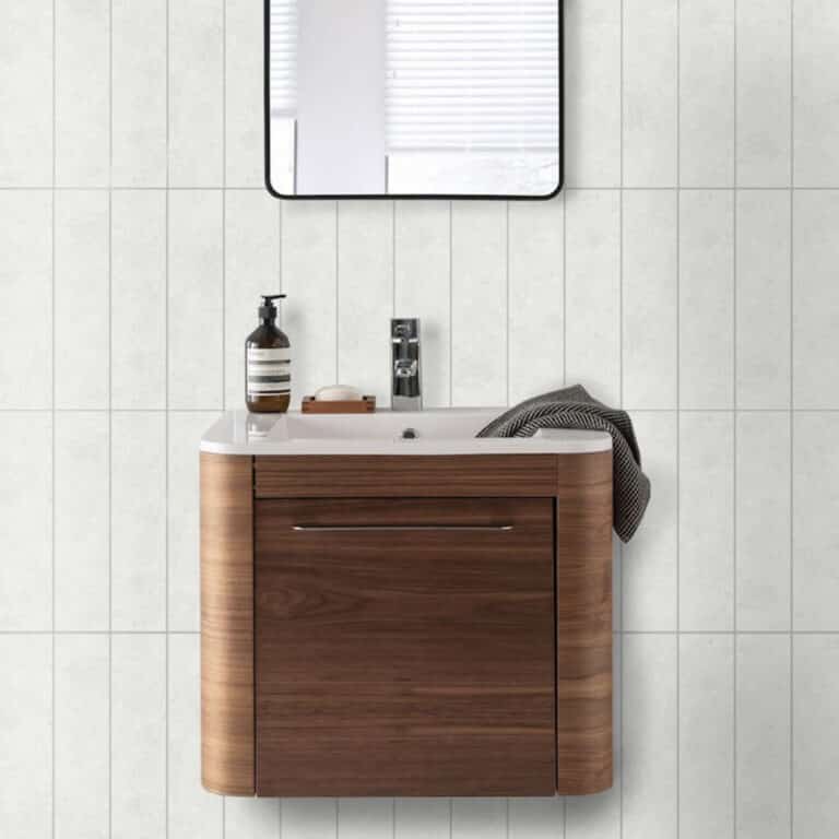 Porcelano Bianco Matt Subway Tile