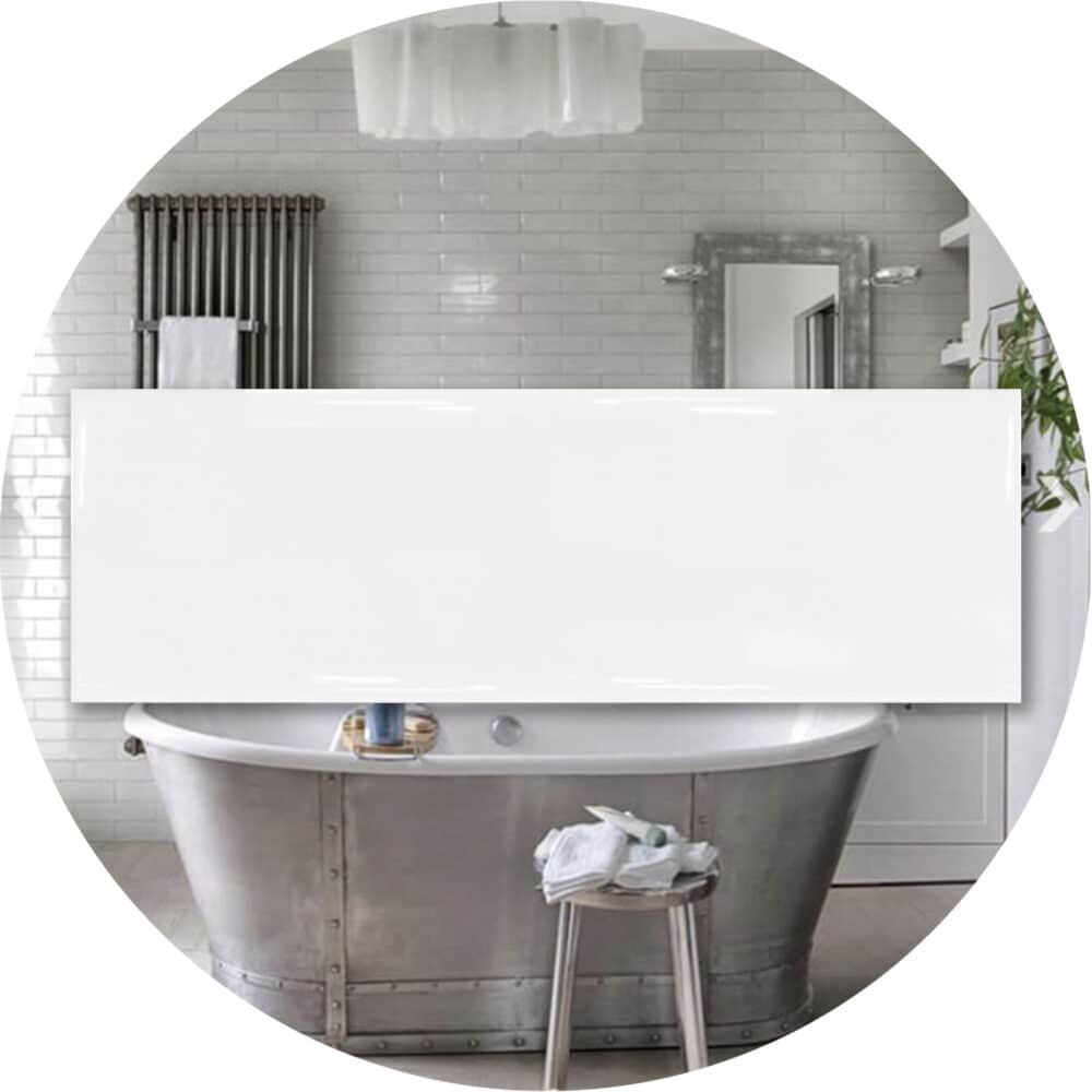 Bianco Metro Gloss 300*100 Subway Tile - Gallery Ad Image