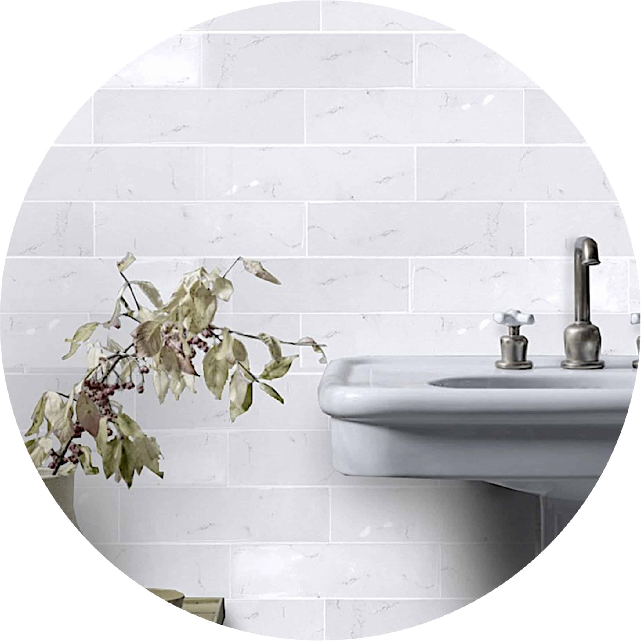 Venetian Palazzo Ceramic Subway Tile - Product Image