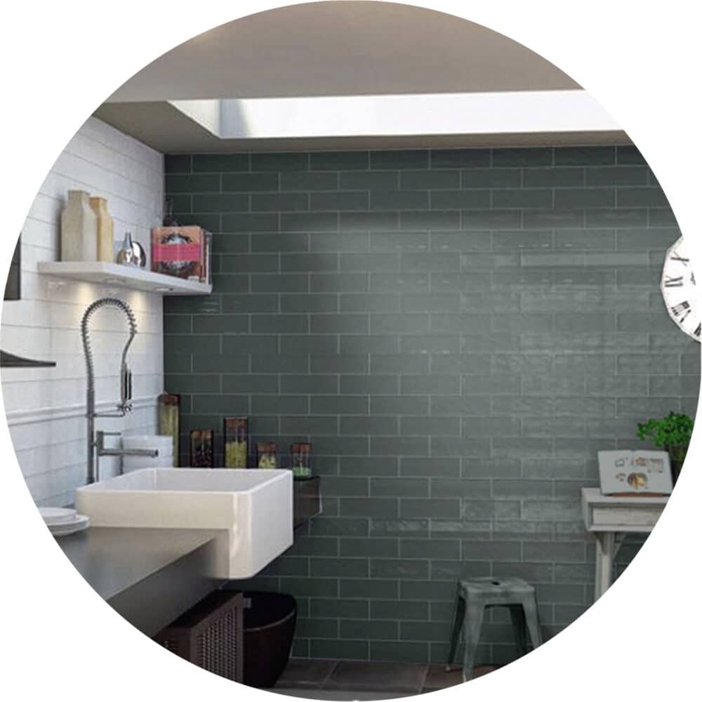 Oriental Jade Gloss 305x100 Subway Tile - Product Image