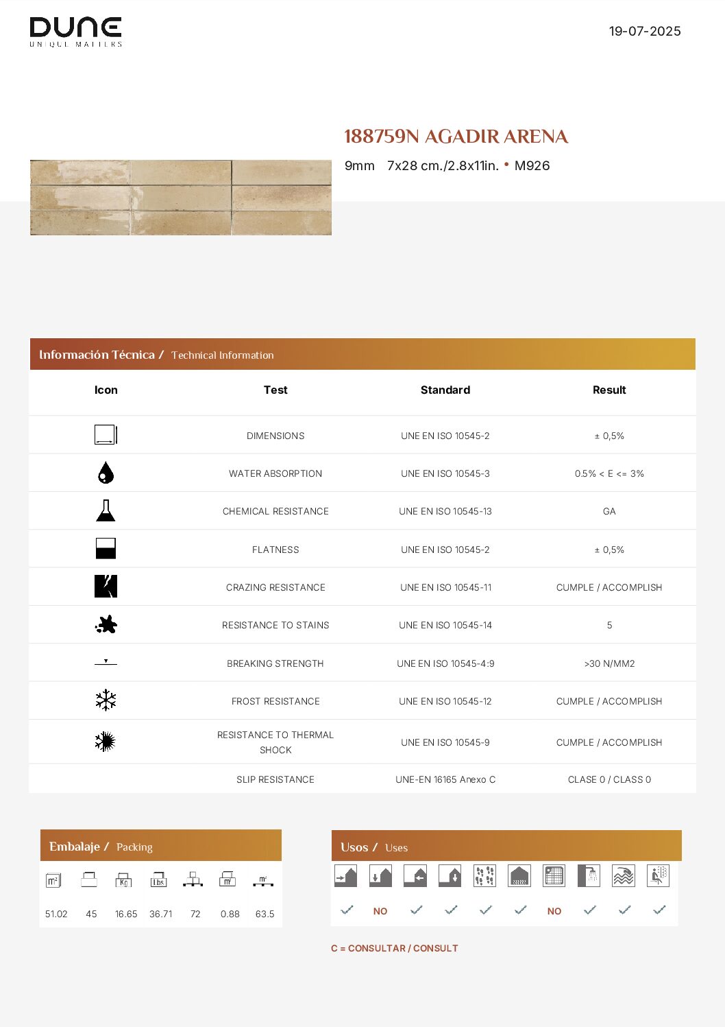 Technical Specifications