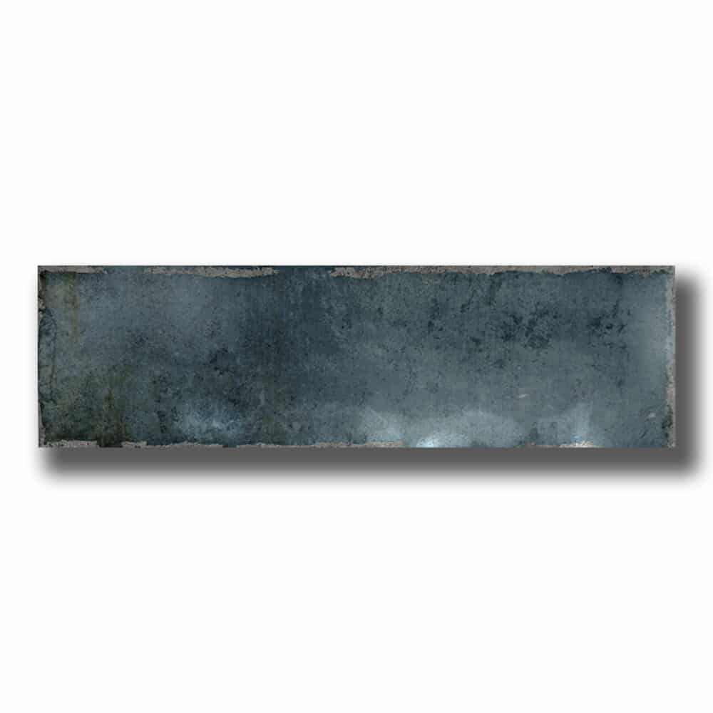 Potenza Marine Gloss Subway Tile - Gallery Image