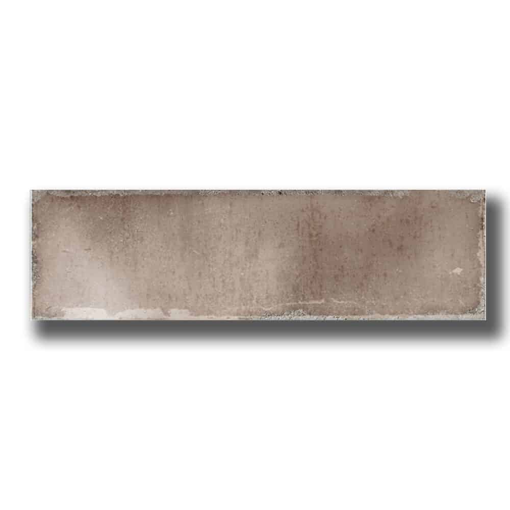 Potenza Terra Gloss Subway Tile - Gallery Image