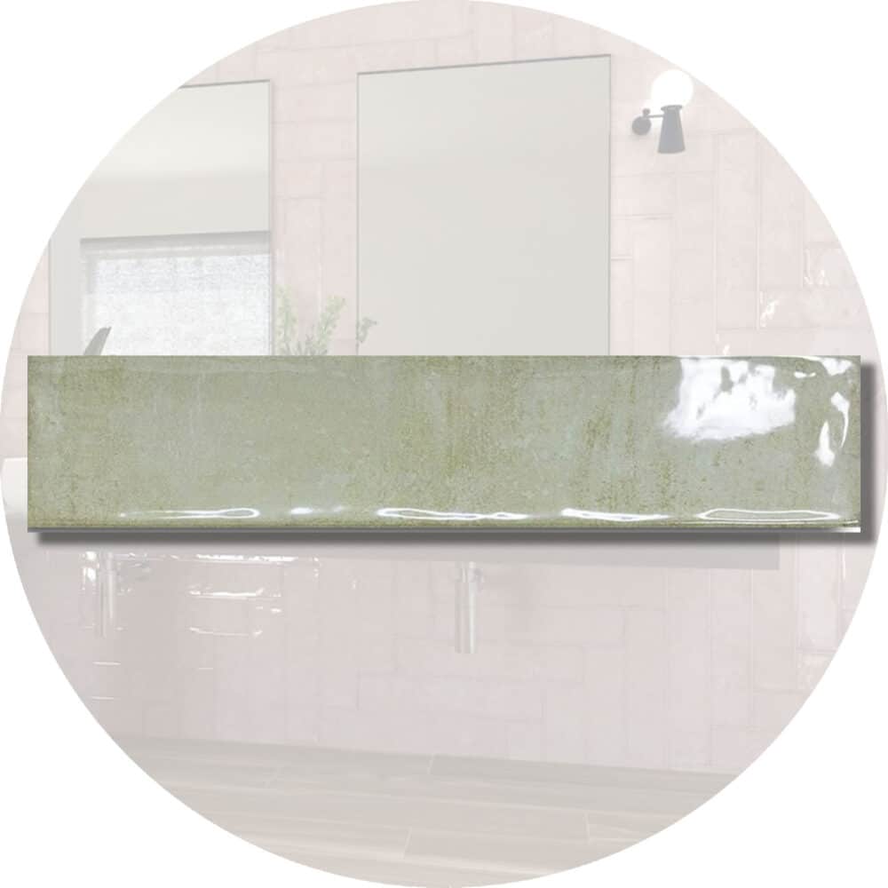 Aurora Gloss 530 x 107mm Subway Tiles