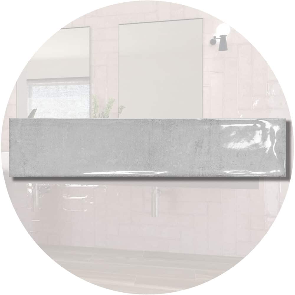 Aurora Gloss 530 x 107mm Subway Tiles