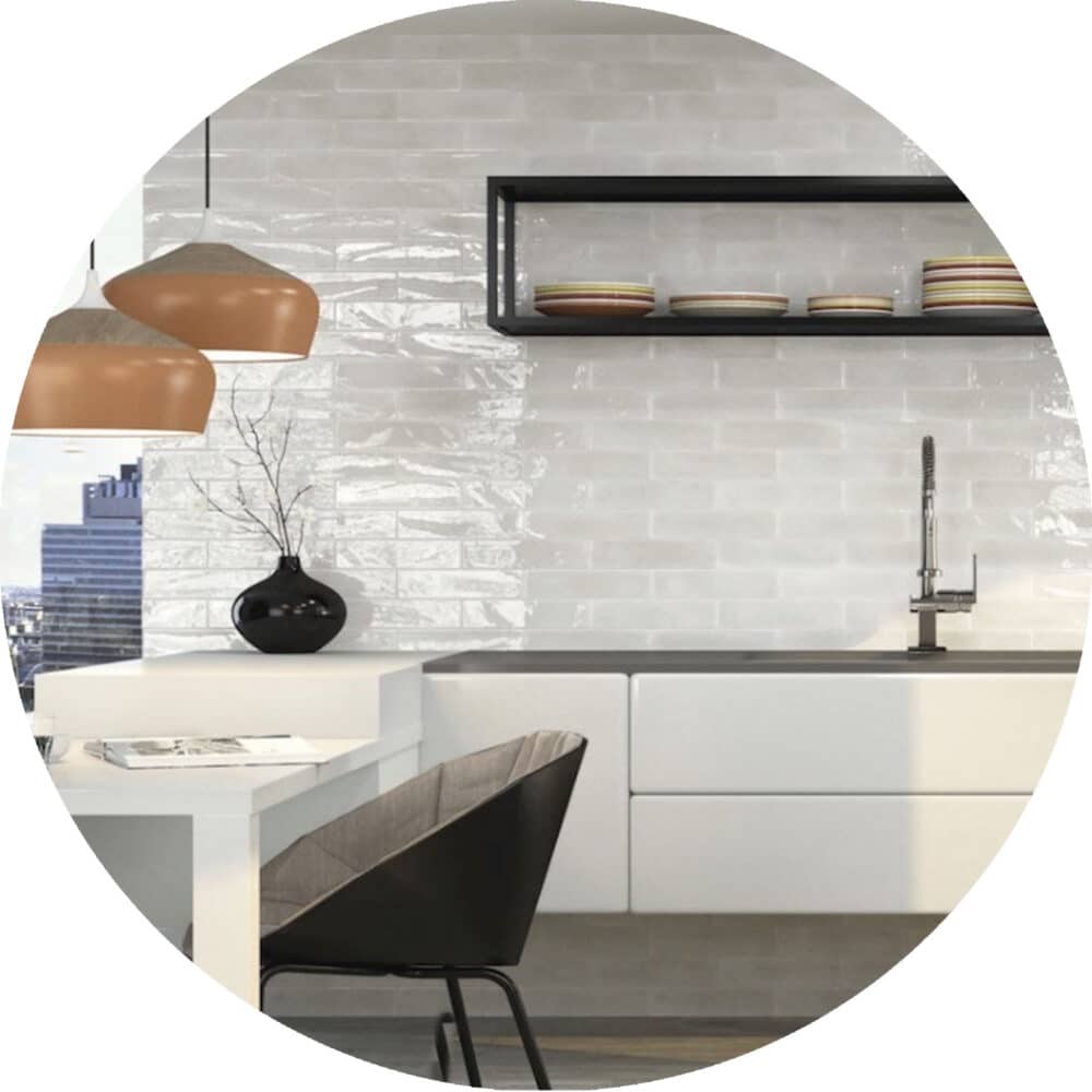 Elegancia Pearl Gloss Subway Tile - Product Image