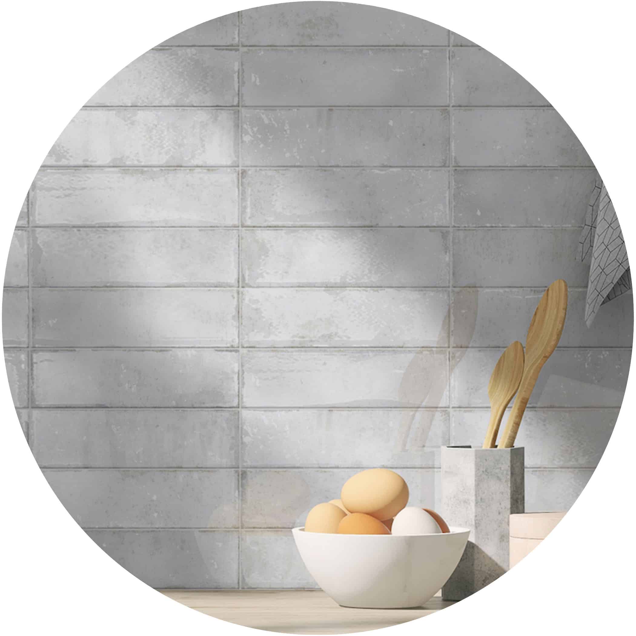 Potenza Moonstone Gloss Subway Tile - Product Image