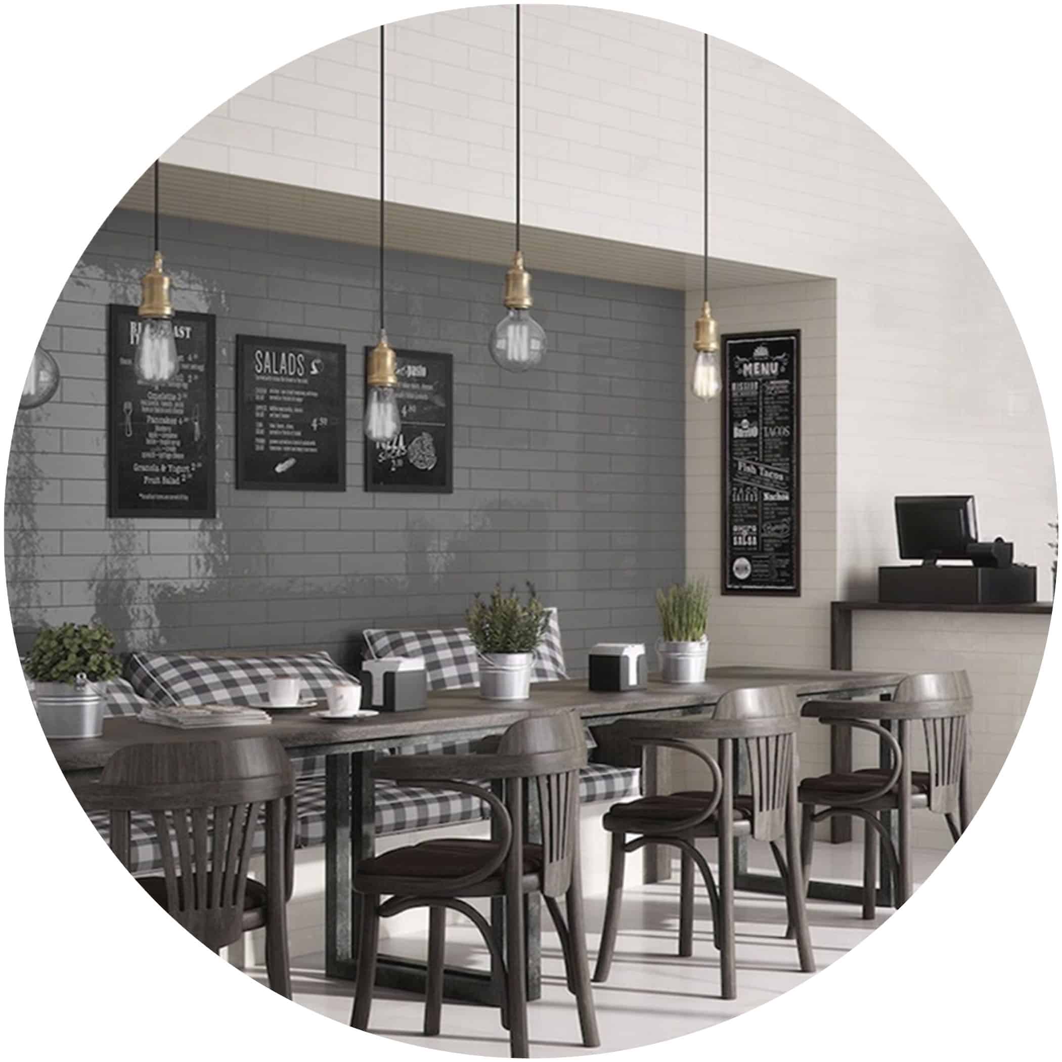 Cascada Grafito Gloss Subway Tile - Product Image