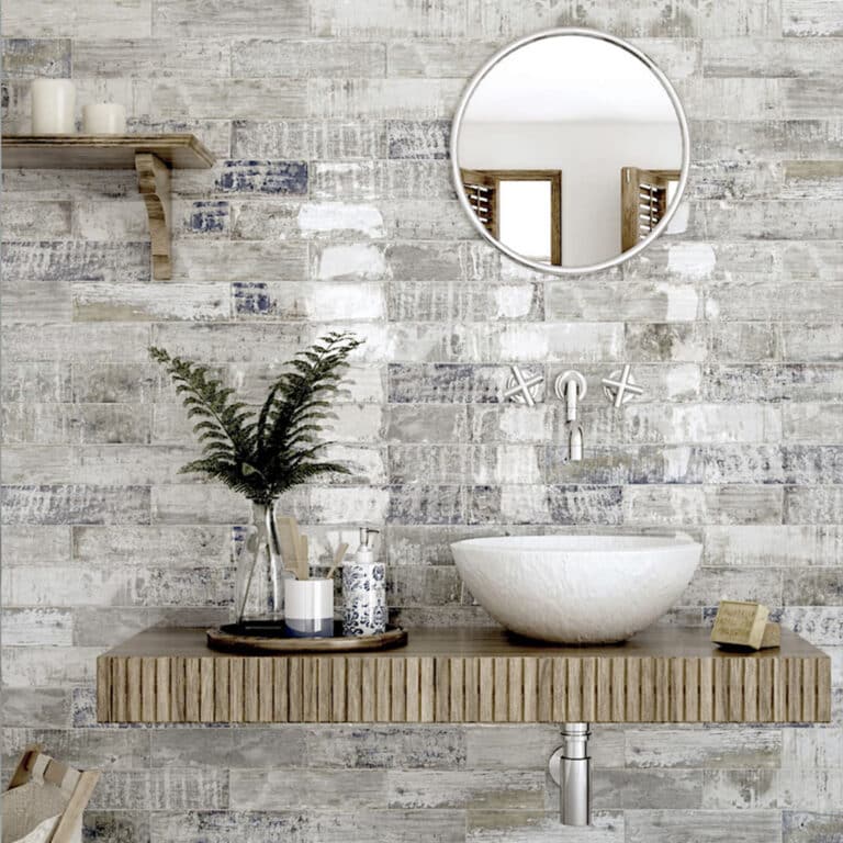 Rustic Brick Matt Subway Tile