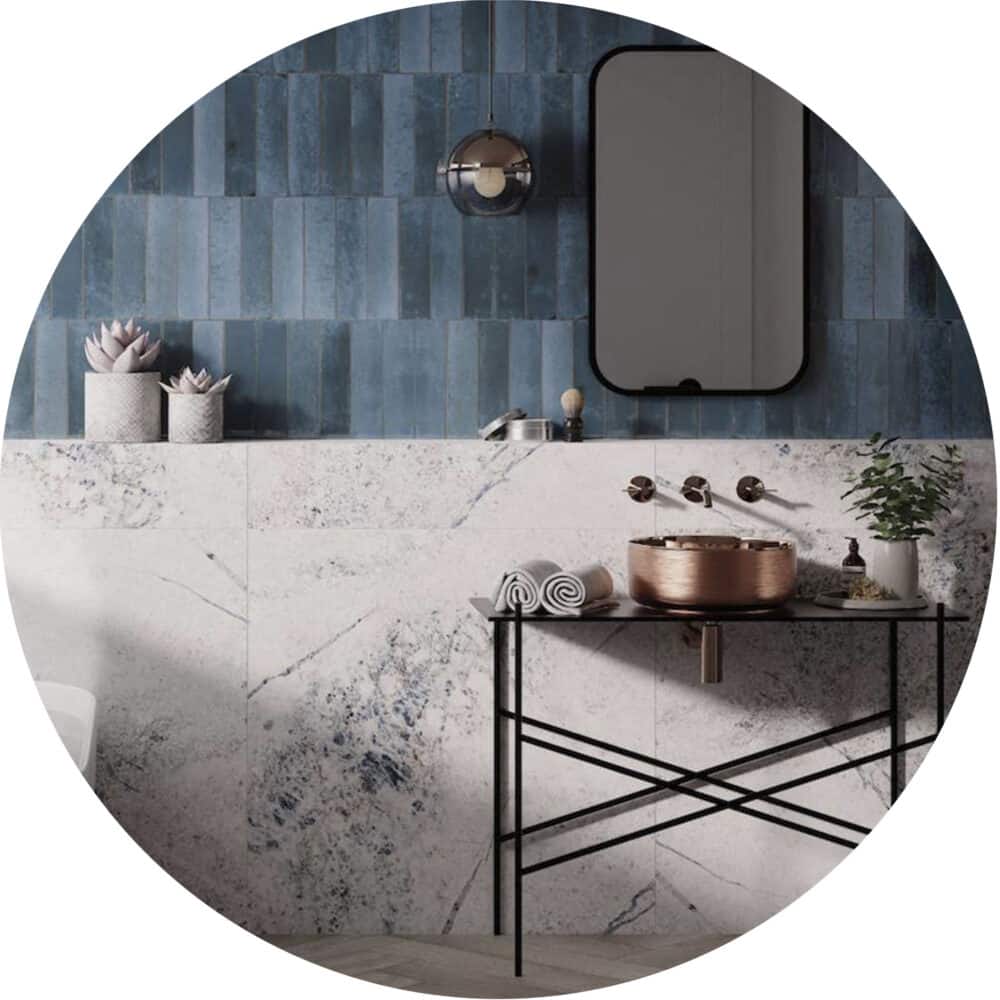 Agadir Lago Gloss Subway Tile - Product Image