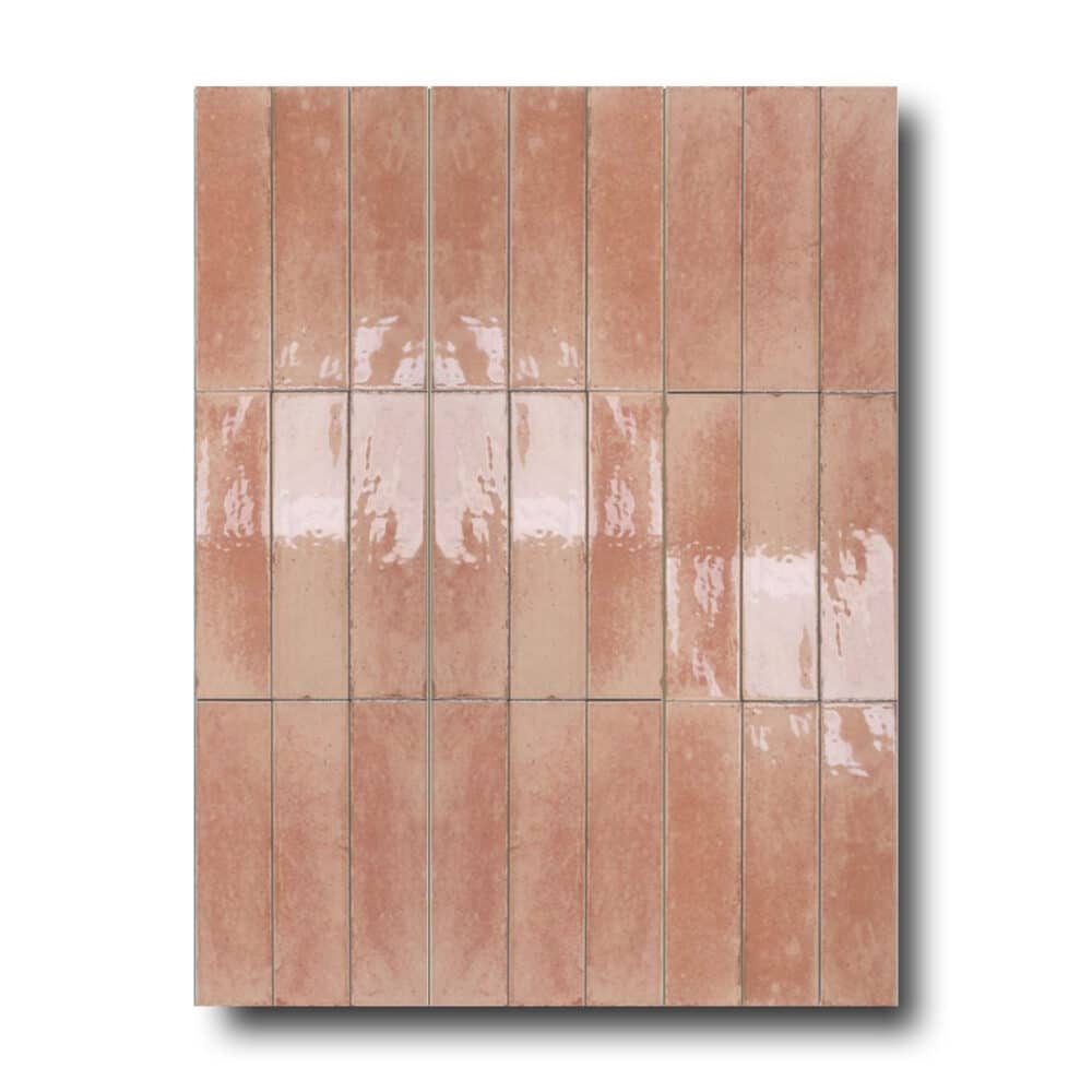 Agadir Amaranto Gloss Subway Tile - Gallery Image