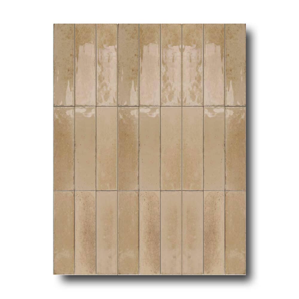 Agadir Arena Gloss Subway Tile - Gallery Image