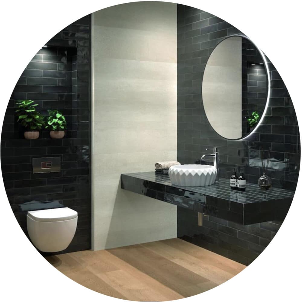 Agadir Noche Gloss Subway Tile - Product Image